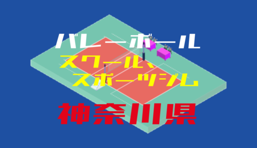 【神奈川県】バレーボールスクール、スポーツジム【2019年度版】