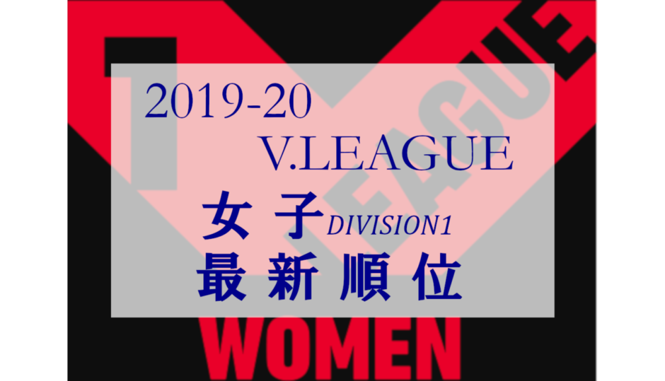2019-20 Vリーグ女子順位