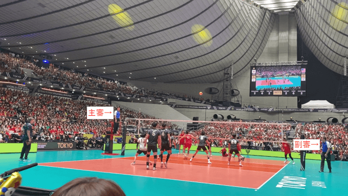 主審と副審