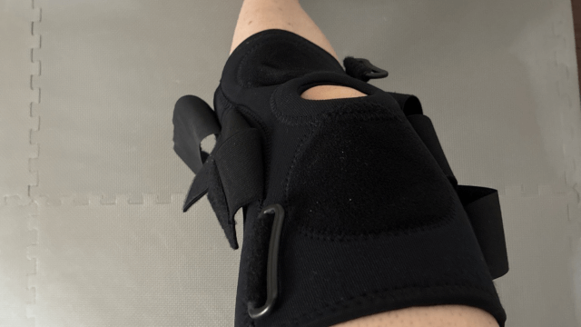 ニースタビライザー、着けただけ