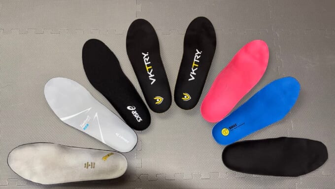 VKTRYと他6つのインソール