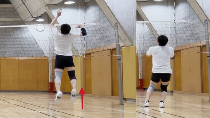 V-SWIFT FF 5でのジャンプ